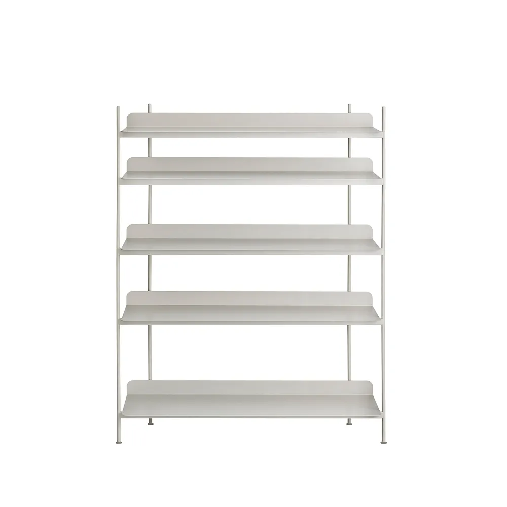 Compile configuration 3 shelving system, Grey Muuto