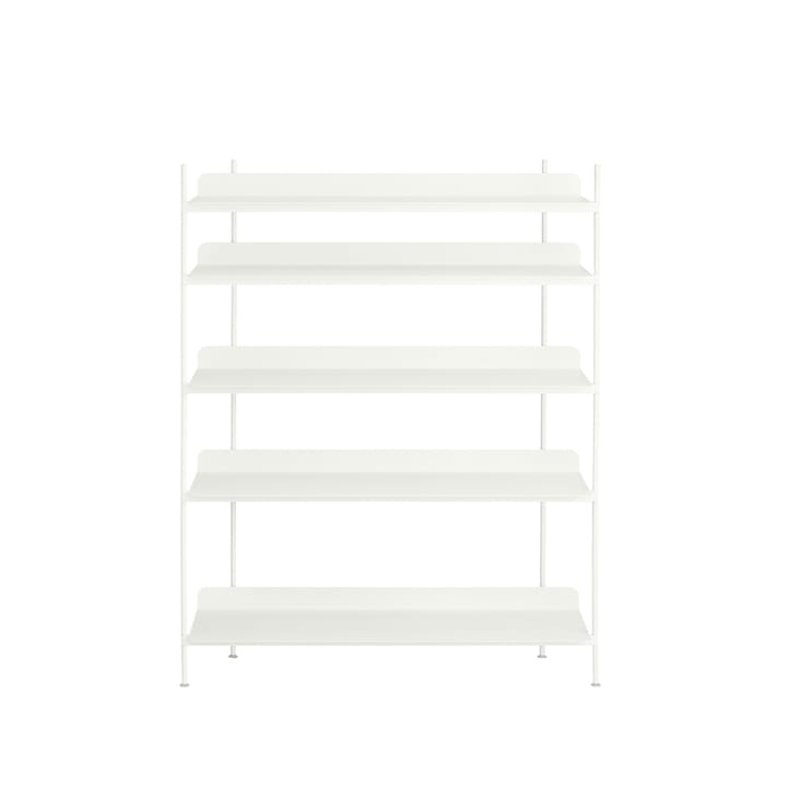 Compile configuration 3 shelving system - White - Muuto