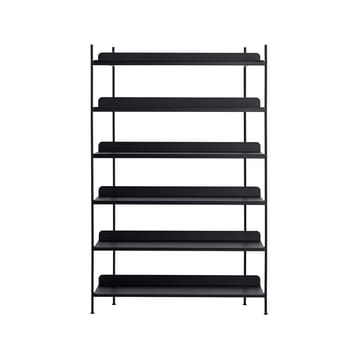 Compile configuration 4 shelving system - Black - Muuto