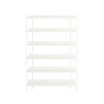 Compile configuration 4 shelving system - White - Muuto
