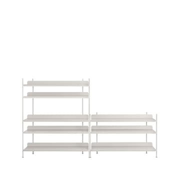 Compile configuration 7 shelving system - Grey - Muuto