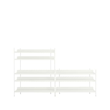 Compile configuration 7 shelving system - White - Muuto