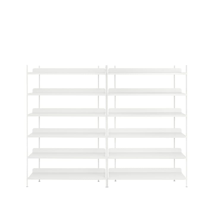 Compile configuration 8 shelving system - White - Muuto