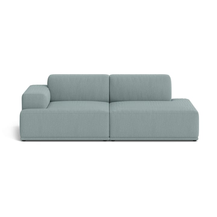 Connect soft modular sofa 2-seater A+D rewool 718 - undefined - Muuto