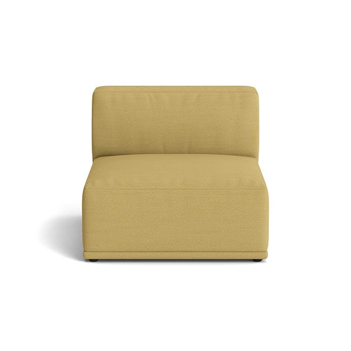 Connect soft module Hallingdal 65 nr.407 yellow - Middle section (E) - Muuto