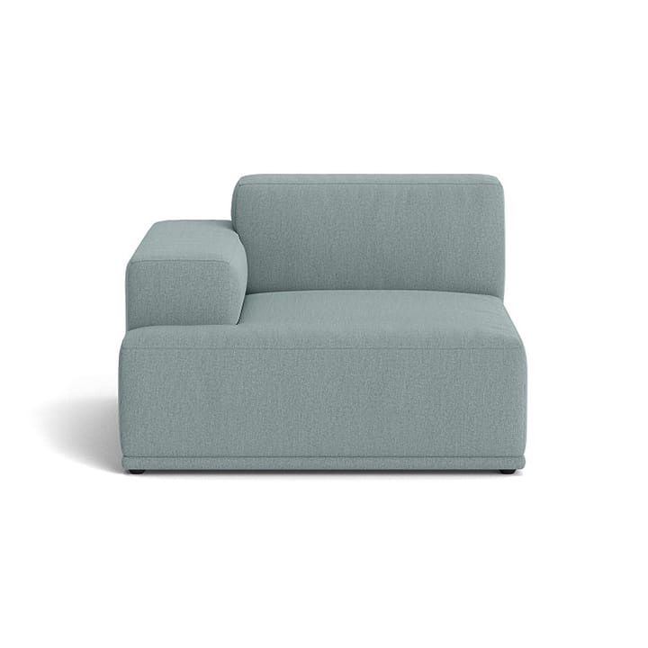 Connect soft module Re-wool nr.718 light blue - Armrest left (A) - Muuto