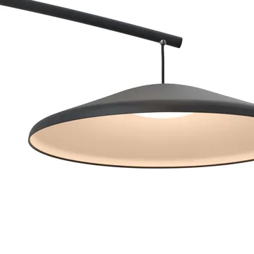 Contra floor lamp - Anthracite black-concrete, 188 cm - Muuto