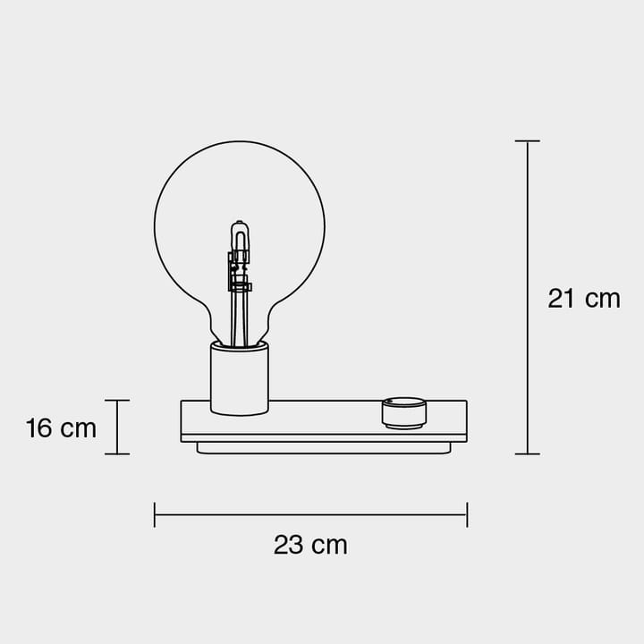 Control table lamp - grey - Muuto