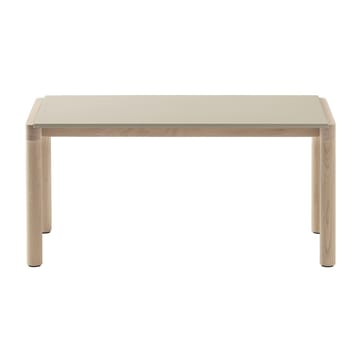 Couple 1 Plain coffee table 40x84x40 cm - Sand-oak - Muuto