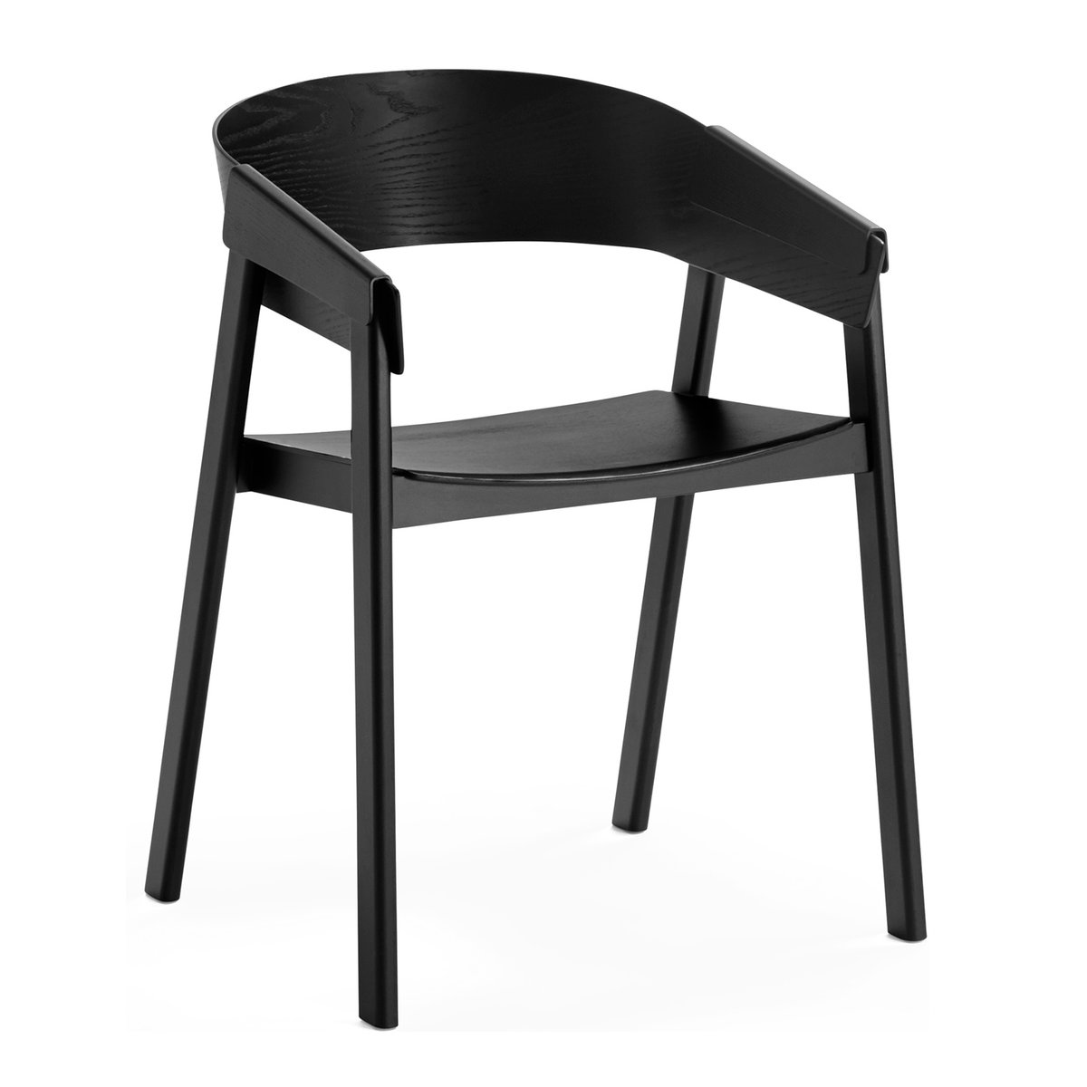Muuto Cover Armchair Black | Scandinavian Design | Chairs | Black
