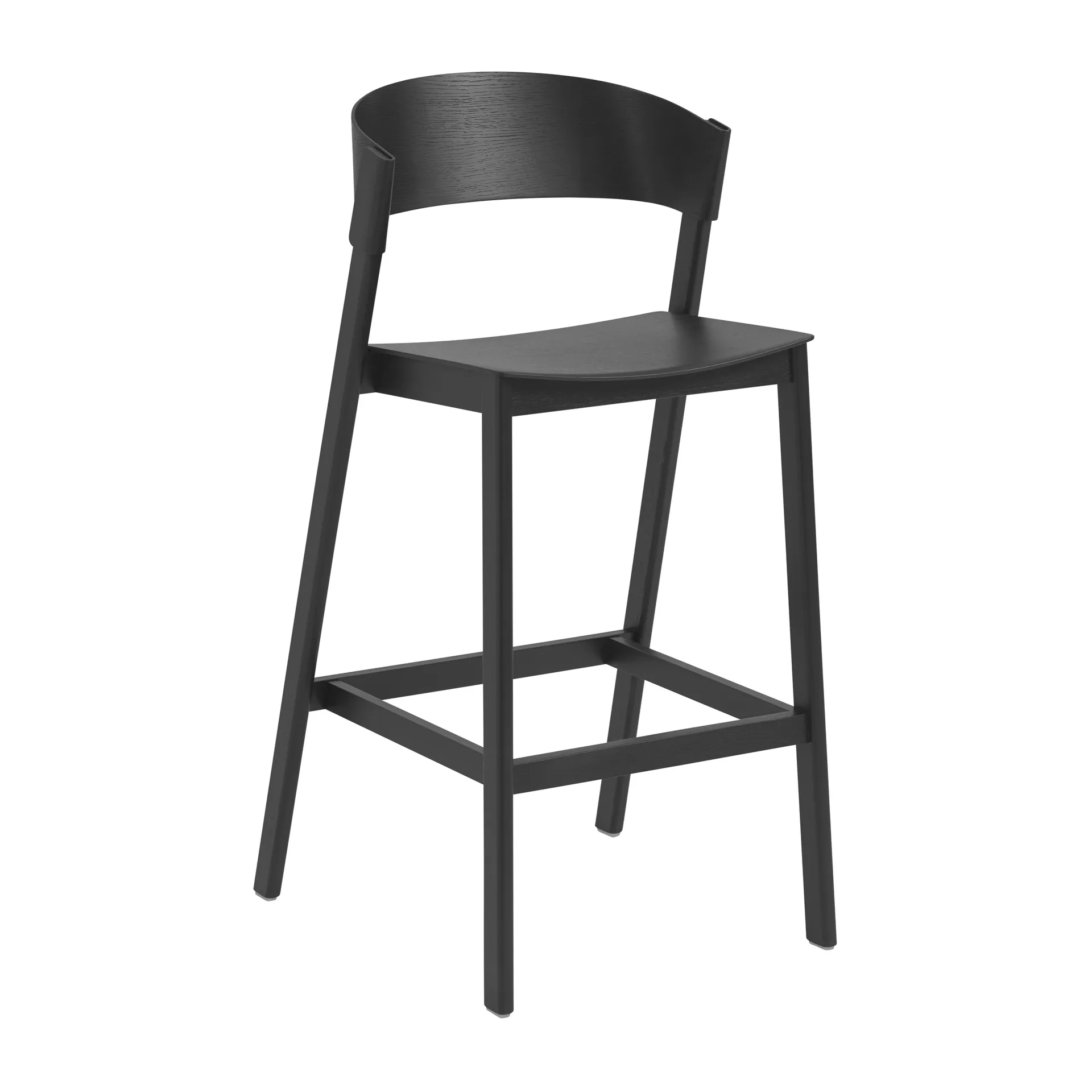 Cover bar stool, Black Muuto