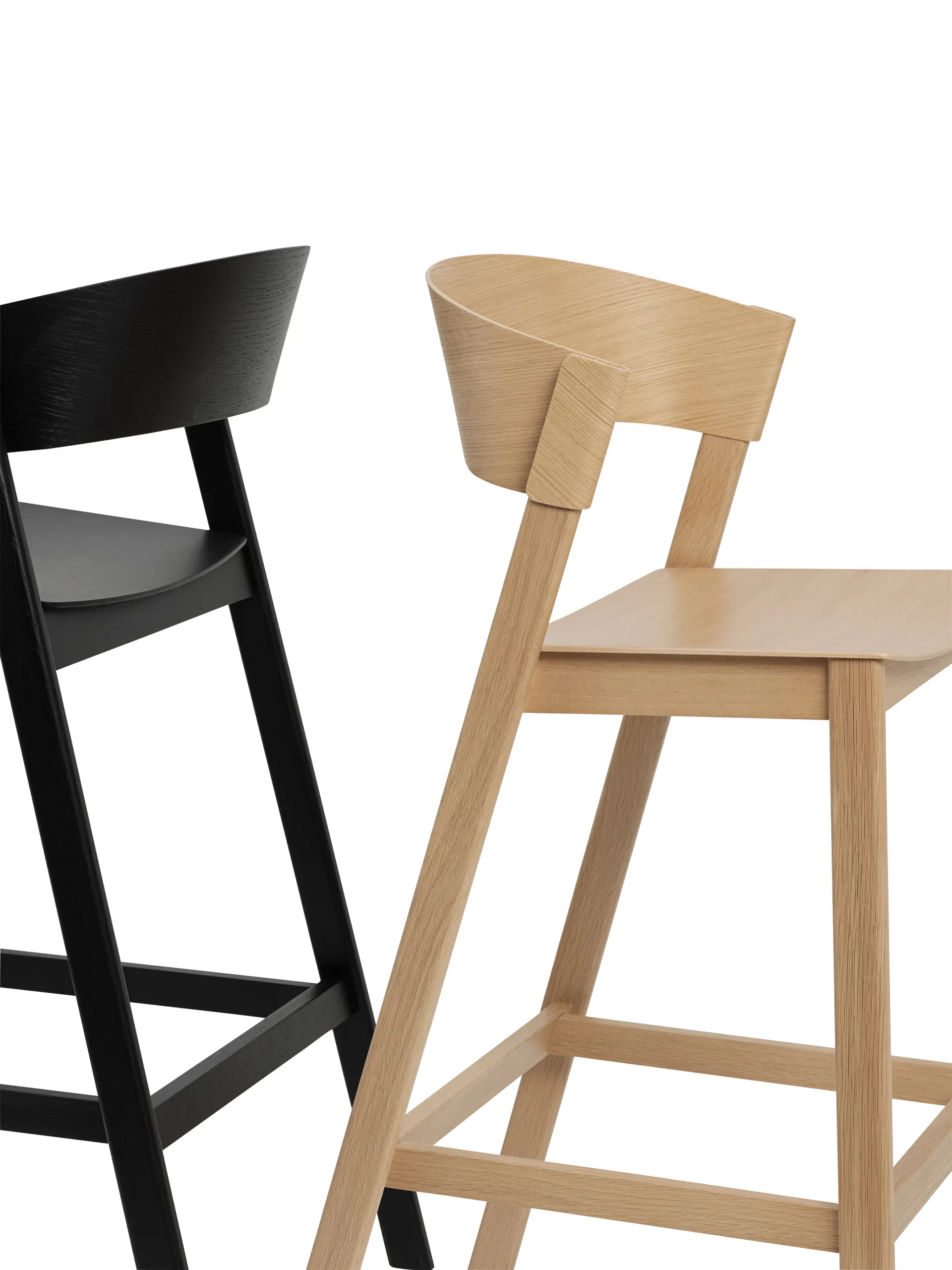 Cover bar stool, Oak Muuto