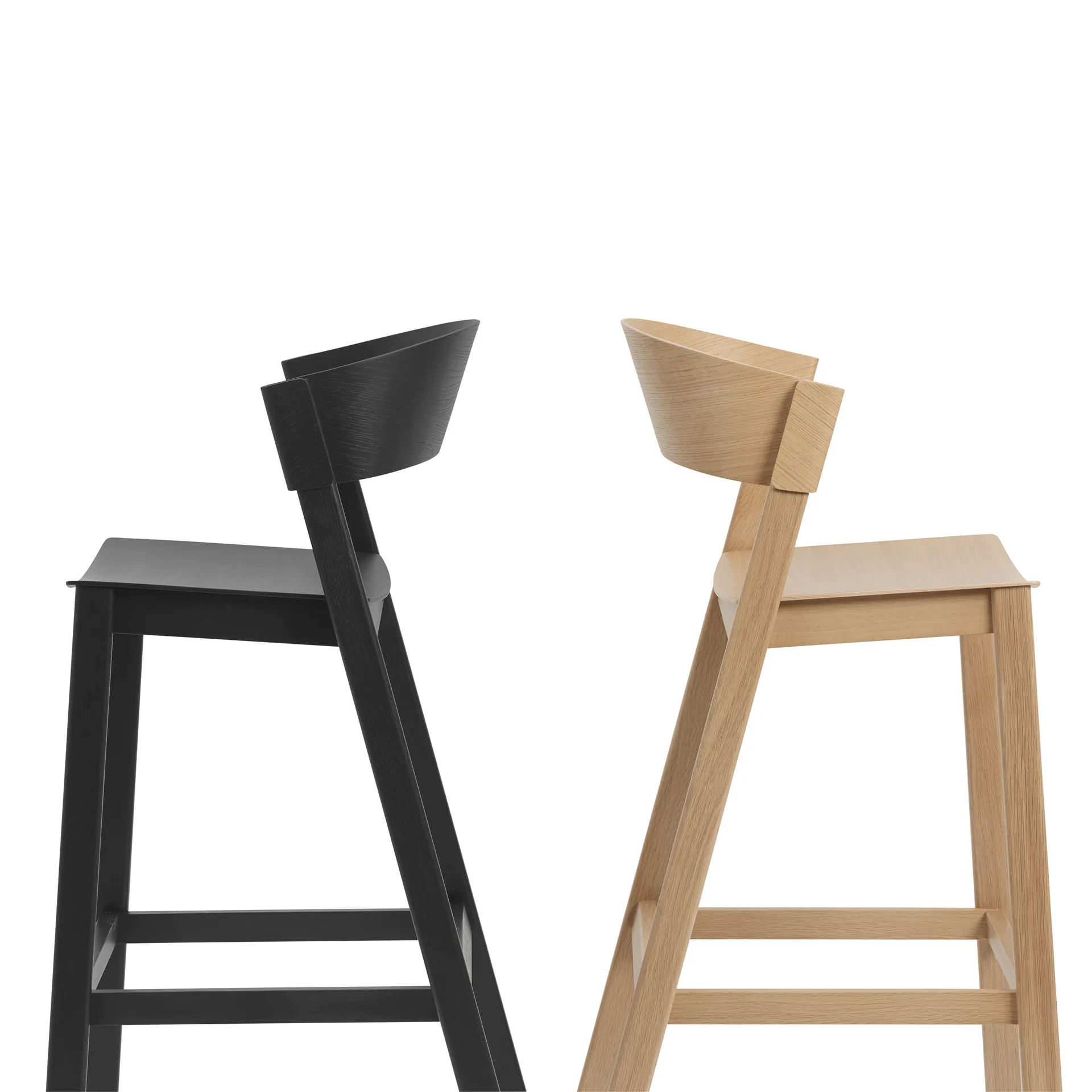 Cover bar stool, Oak Muuto