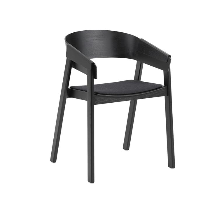 Cover chair upholstered seat - Remix 183-Black - Muuto