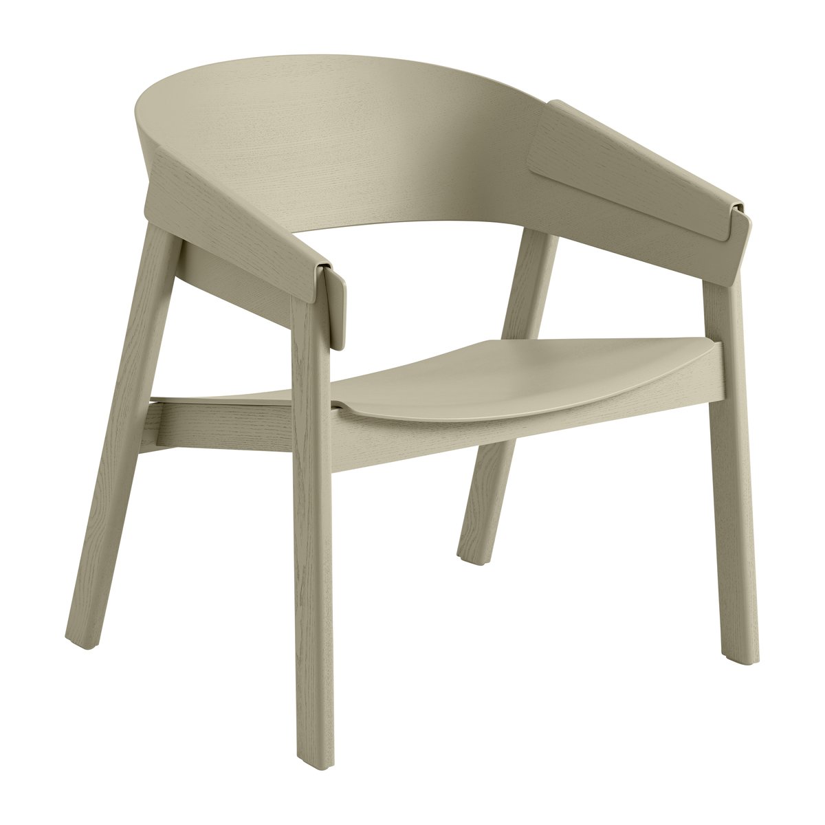 Muuto Cover lounge chair Dark beige | Scandinavian Design | Armchairs & footstools | Beige