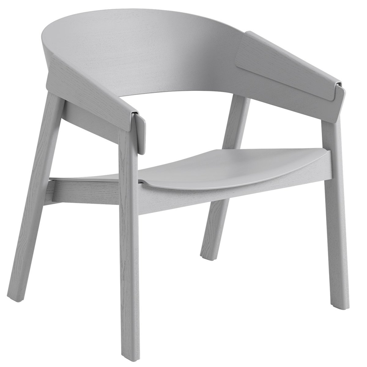 Muuto Cover lounge chair Grey | Scandinavian Design | Armchairs & footstools | Grey