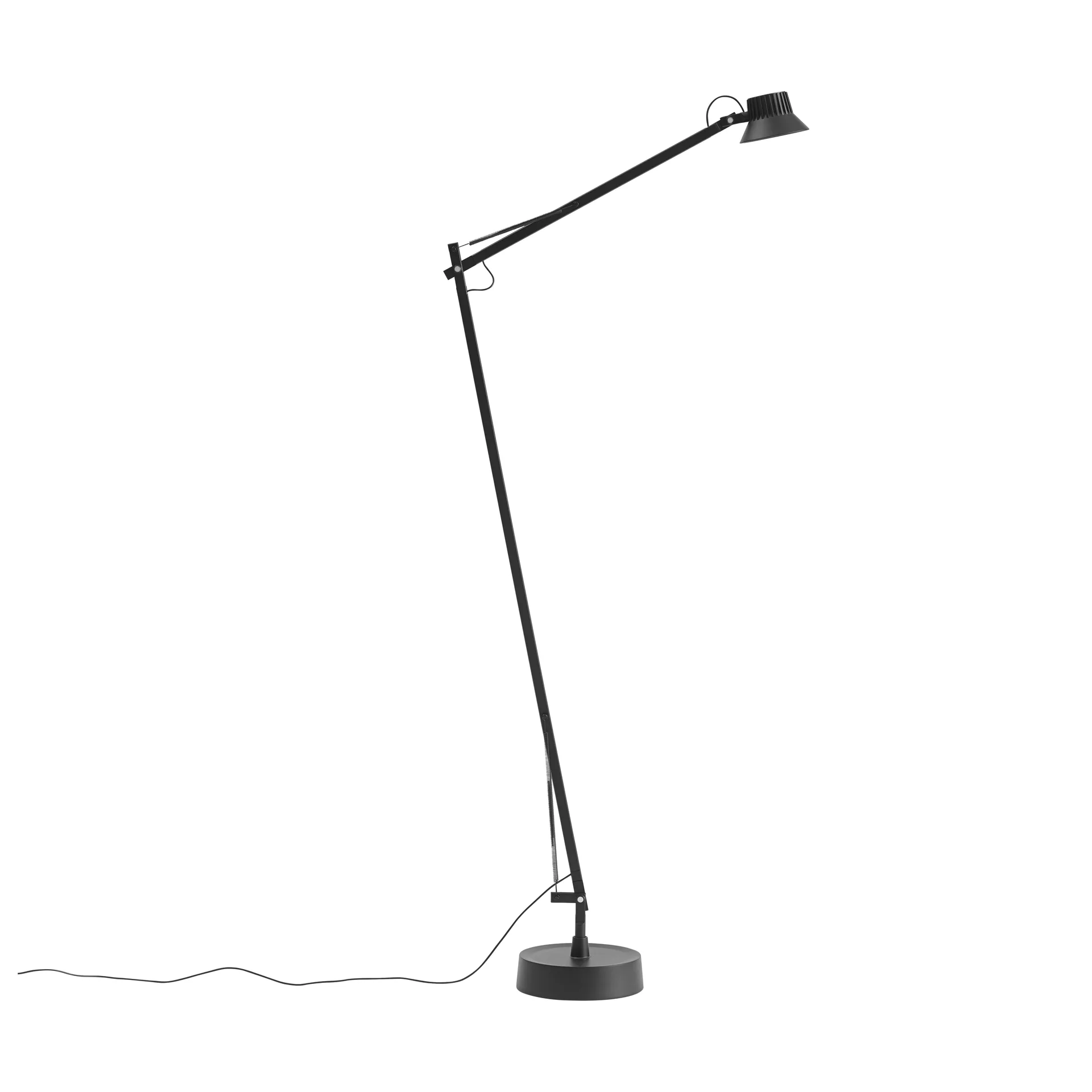 Dedicate floor lamp, Black, 112 cm Muuto