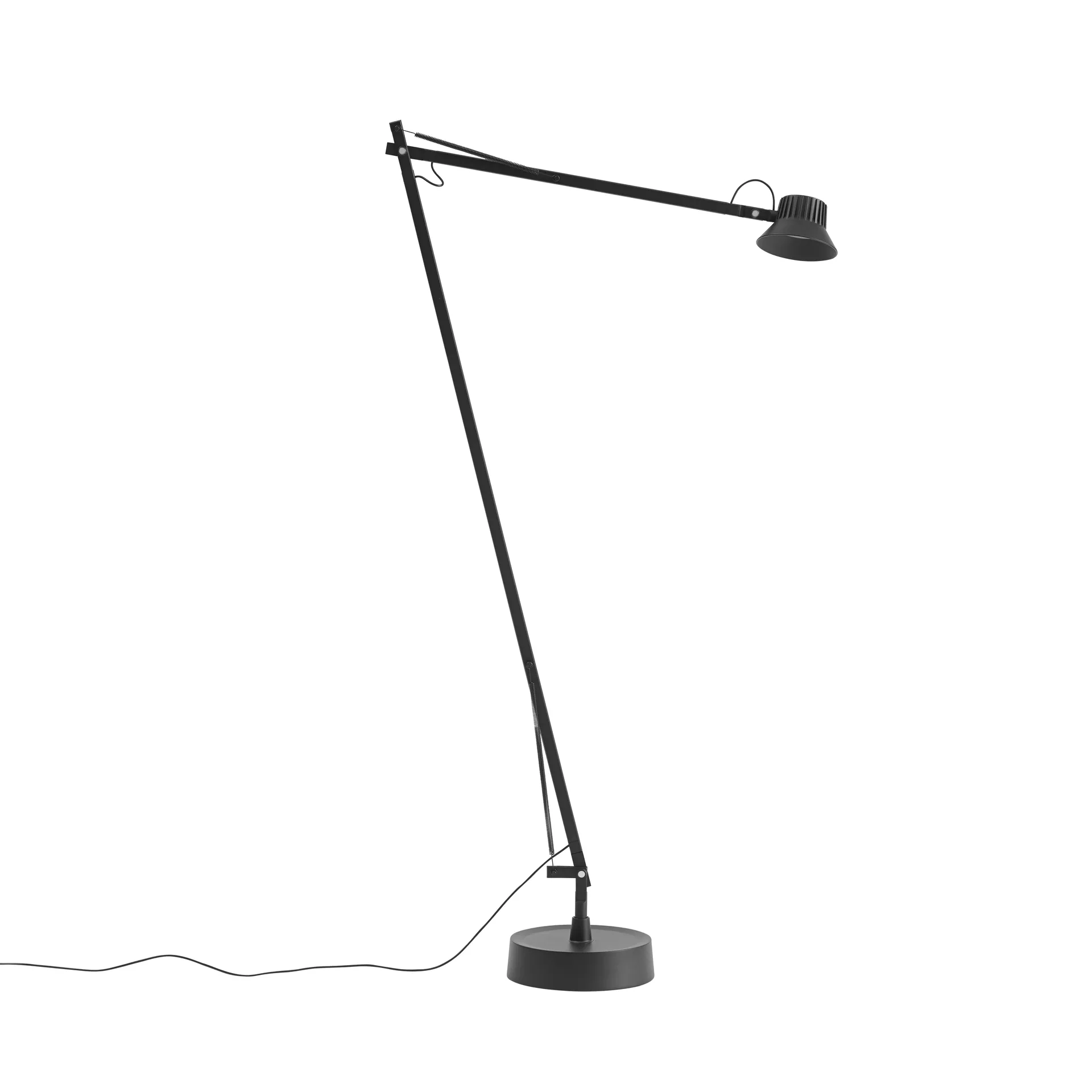 Dedicate floor lamp, Black, 112 cm Muuto