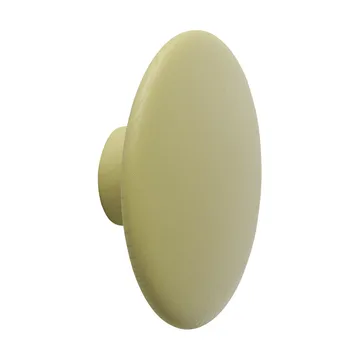 Dots Wood coat hook - Light olive, Ø13 cm - Muuto