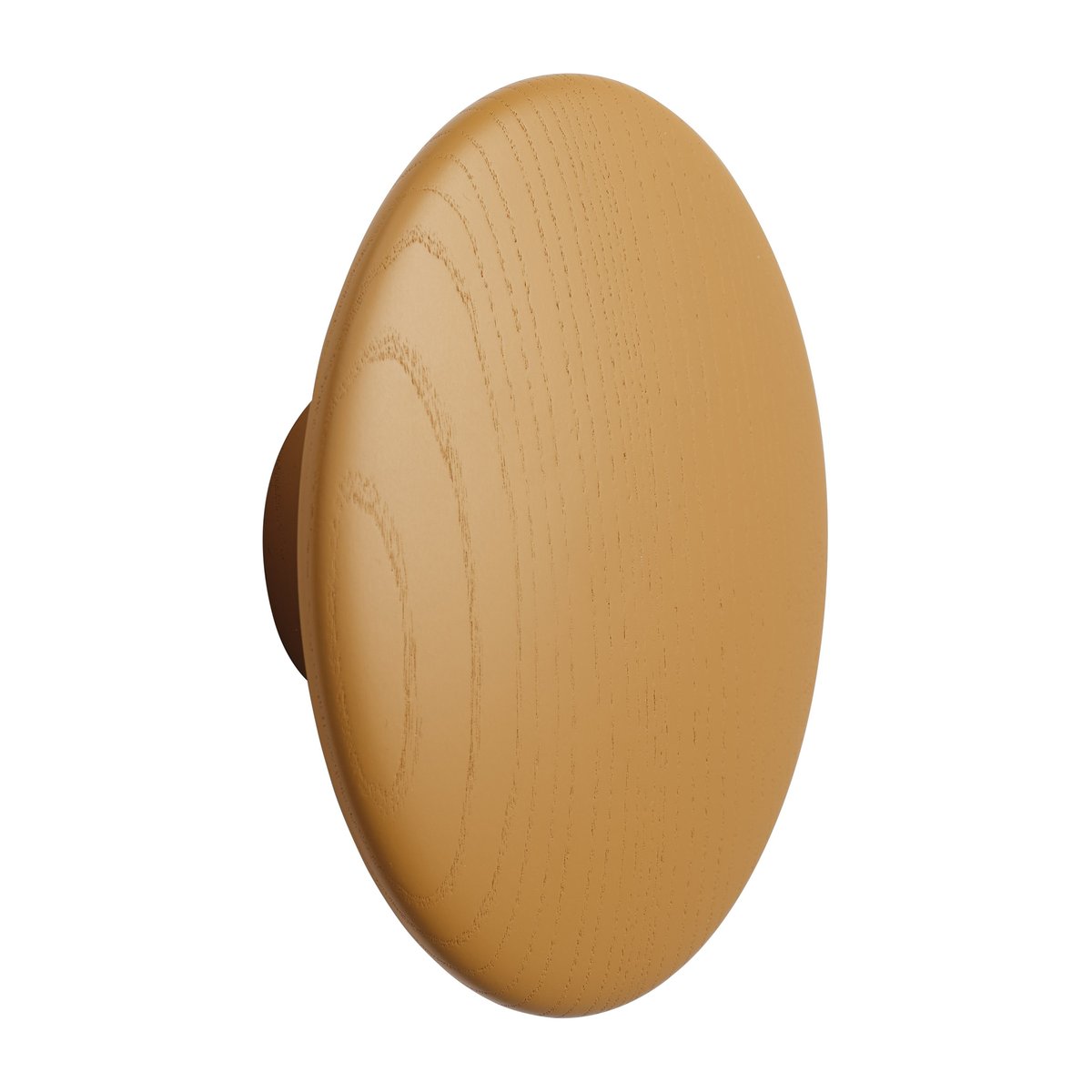 Muuto Dots wood hook burnt orange Ø17 cm