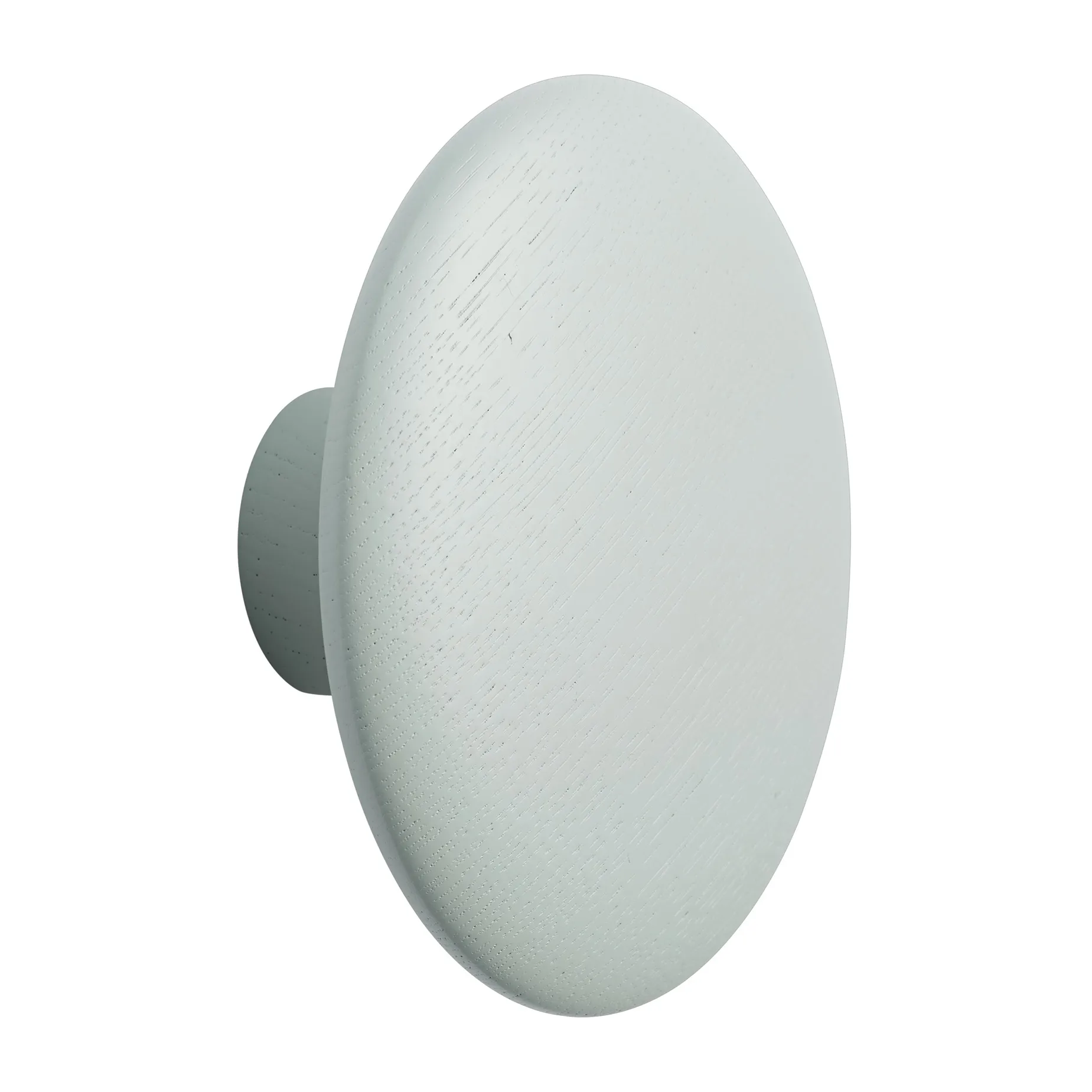 Dots wood hook sage green, Ø13 cm Muuto