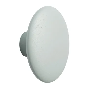 Dots wood hook sage green - Ø13 cm - Muuto