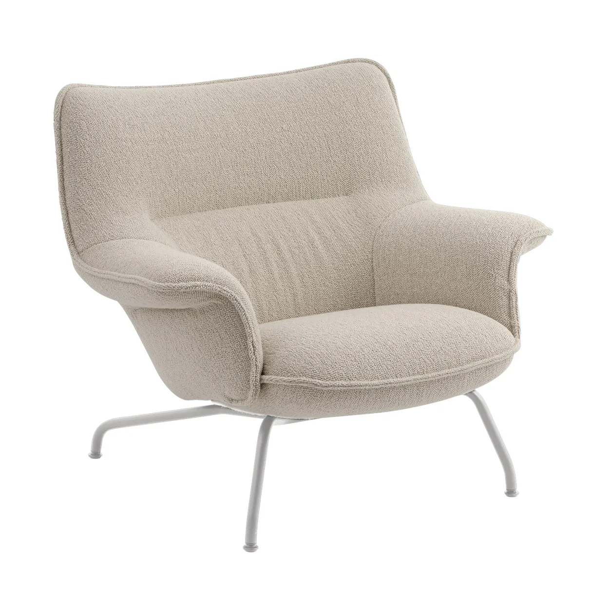 Muuto Doze armchair low Hearth 7-grey | Scandinavian Design | Armchairs & footstools | Grey