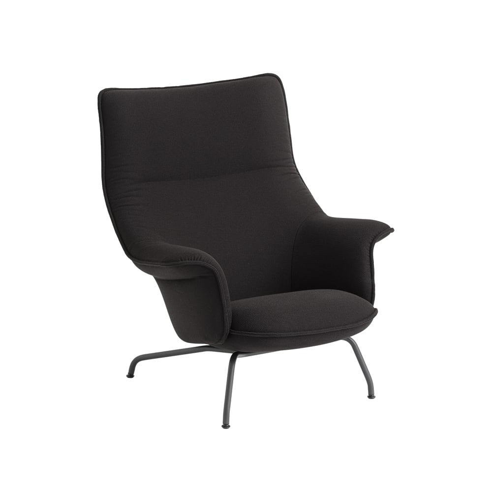 Muuto Doze armchair Ocean 3-Anthracite black | Scandinavian Design | Armchairs & footstools | Grey