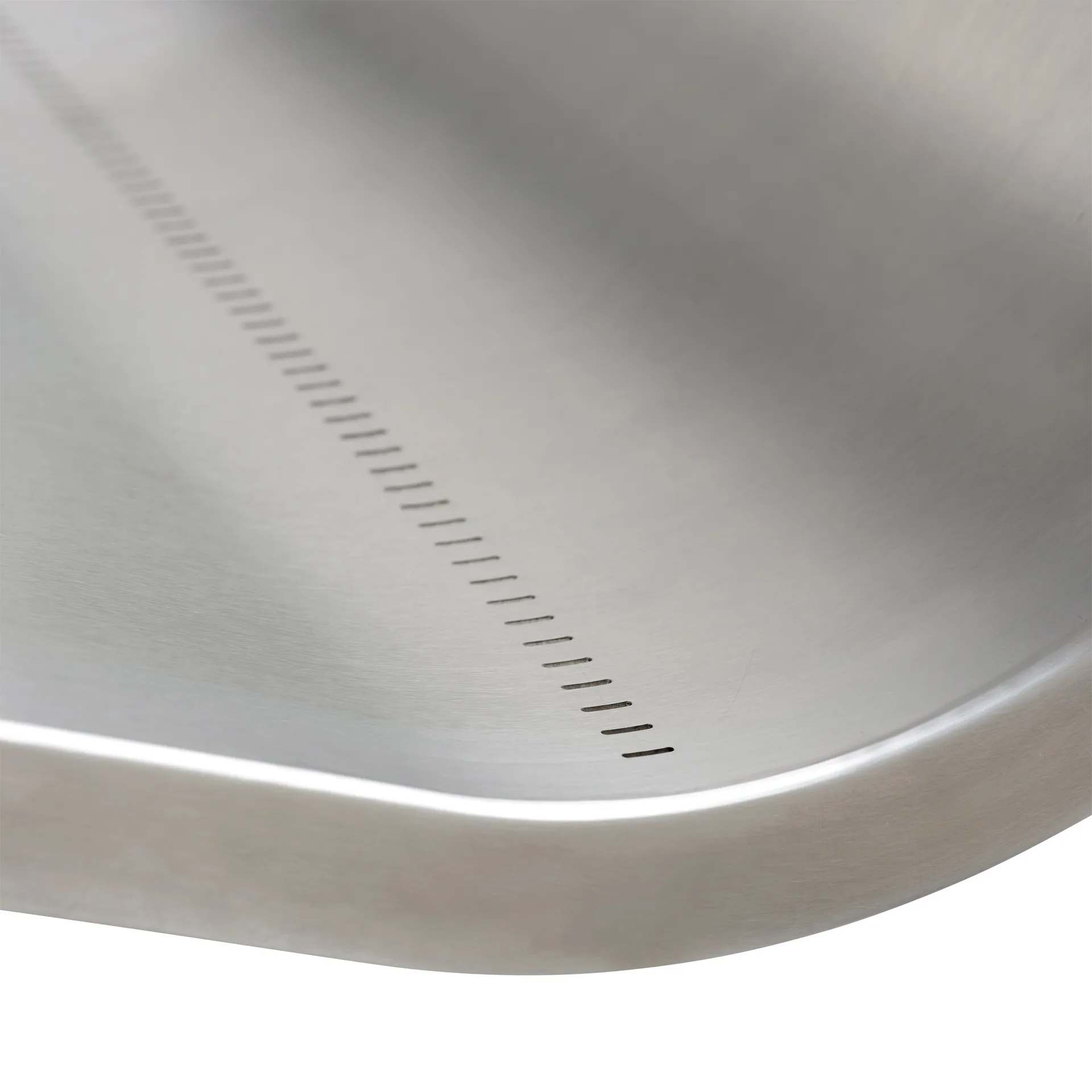 Dream View bench, Brushed steel, 60 cm Muuto