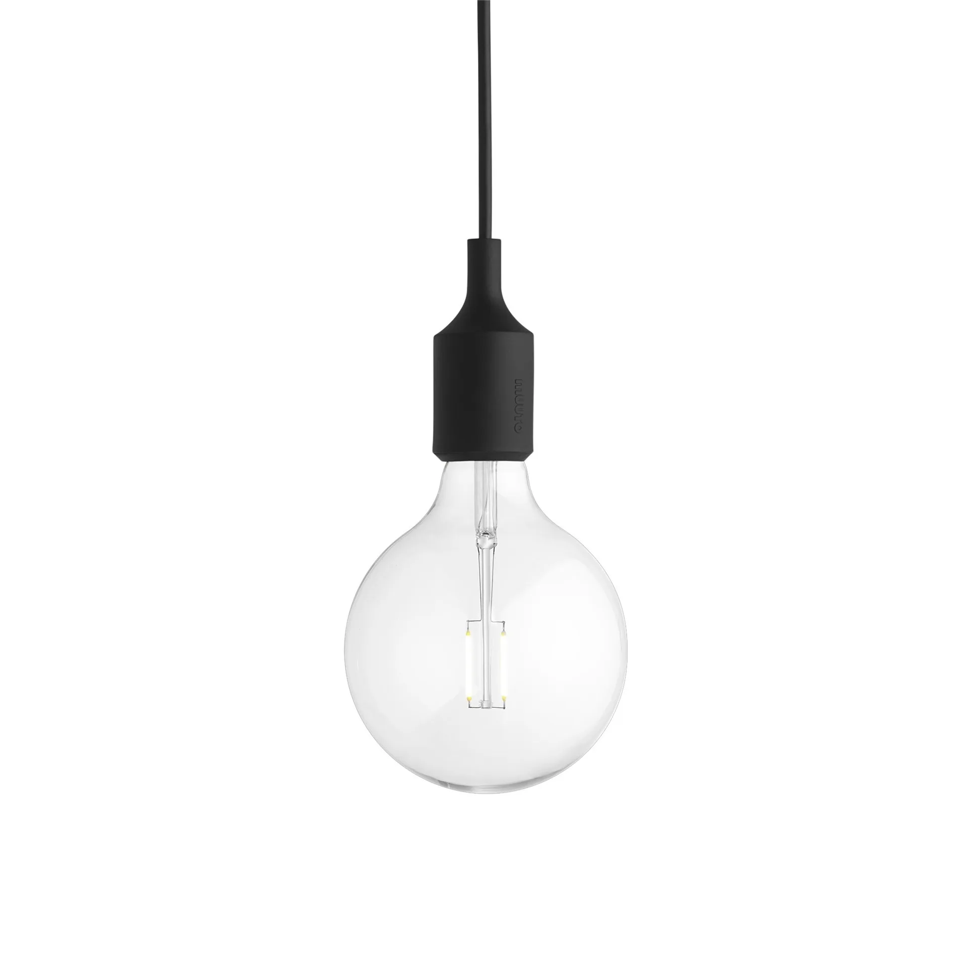 E 27 pendant lamp, black Muuto