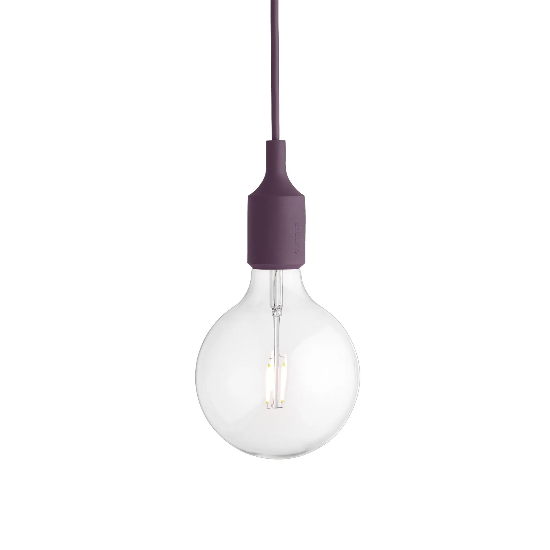 E 27 pendant lamp, Burgundy Muuto
