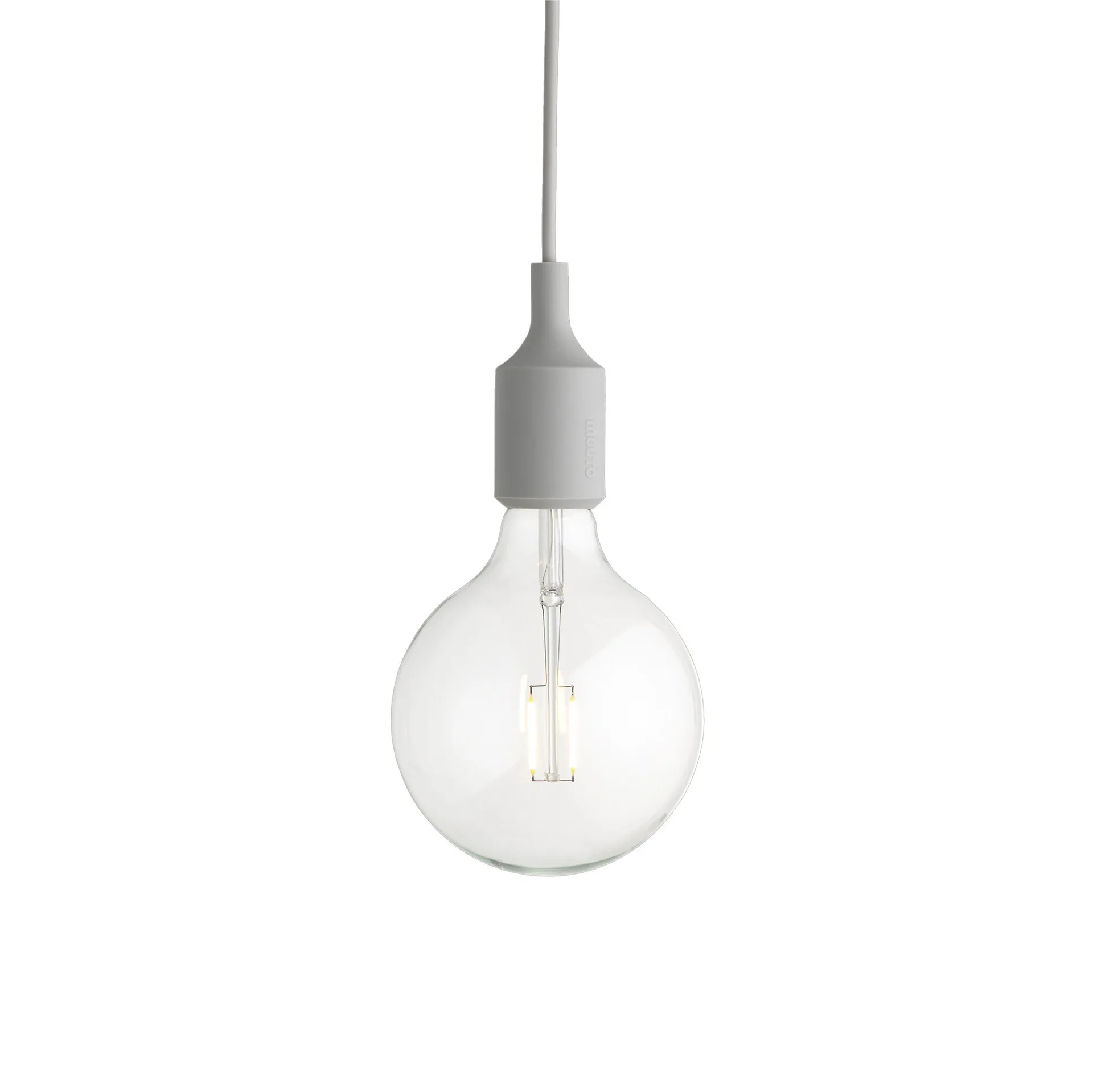 E 27 pendant lamp, light grey Muuto
