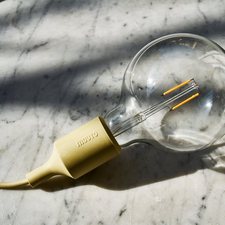 E 27 pendant lamp, mustard Muuto