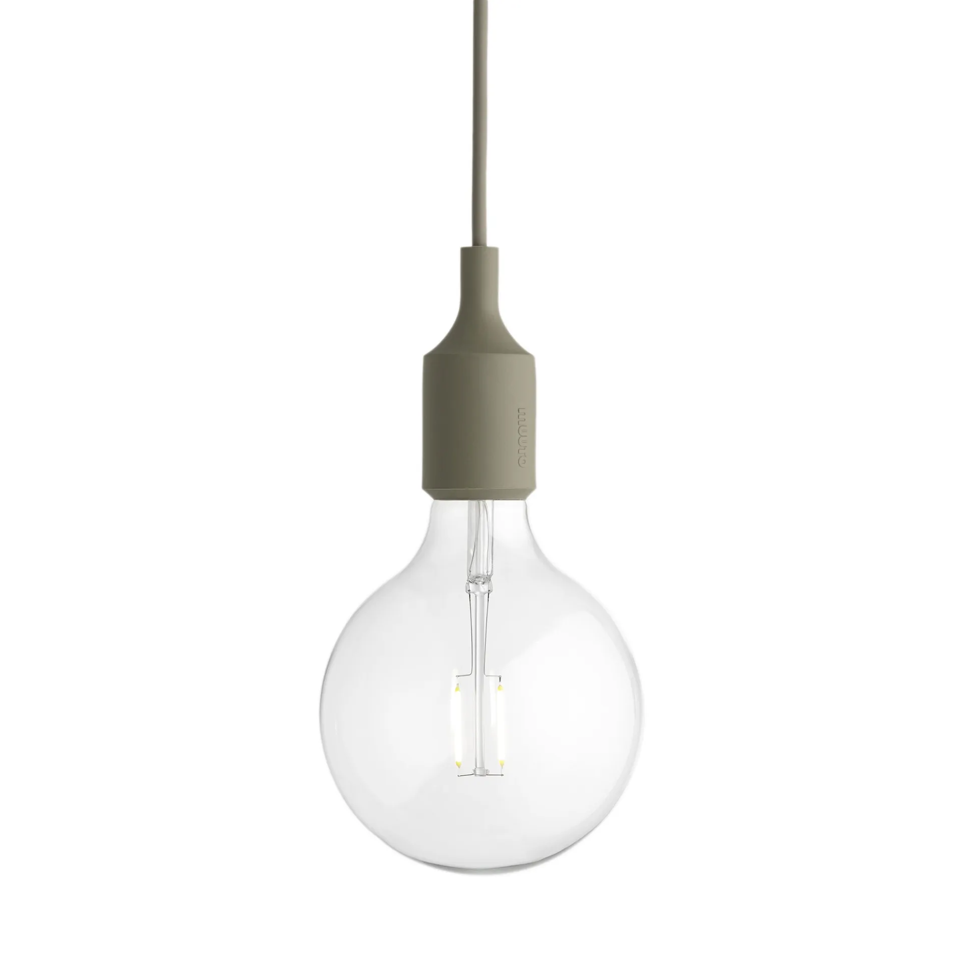 E 27 pendant lamp, olive green Muuto