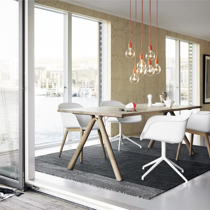 E 27 pendant lamp - orange - Muuto