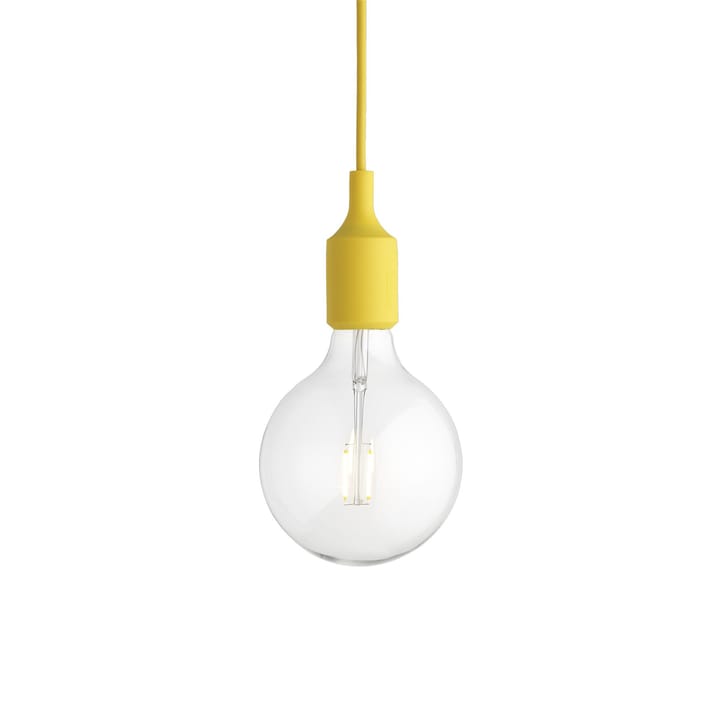 E 27 pendant lamp, yellow Muuto