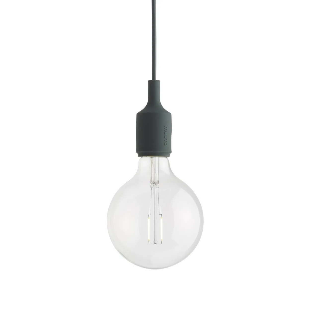 Muuto E27 Pendant Dark green | Scandinavian Design | Pendant lamps | Green