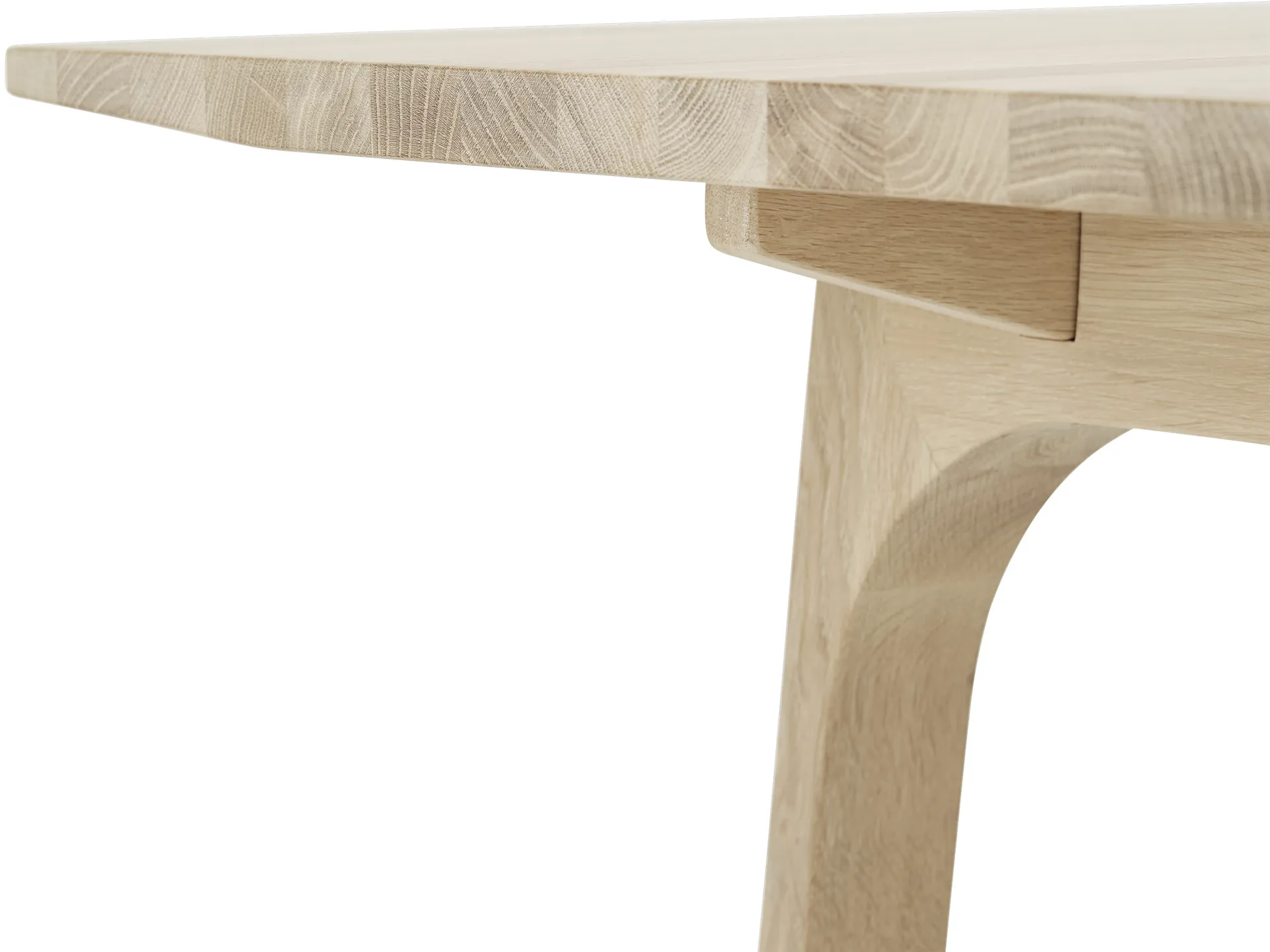 Earnest Extendable dining table 205x100 cm, Oiled oak Muuto