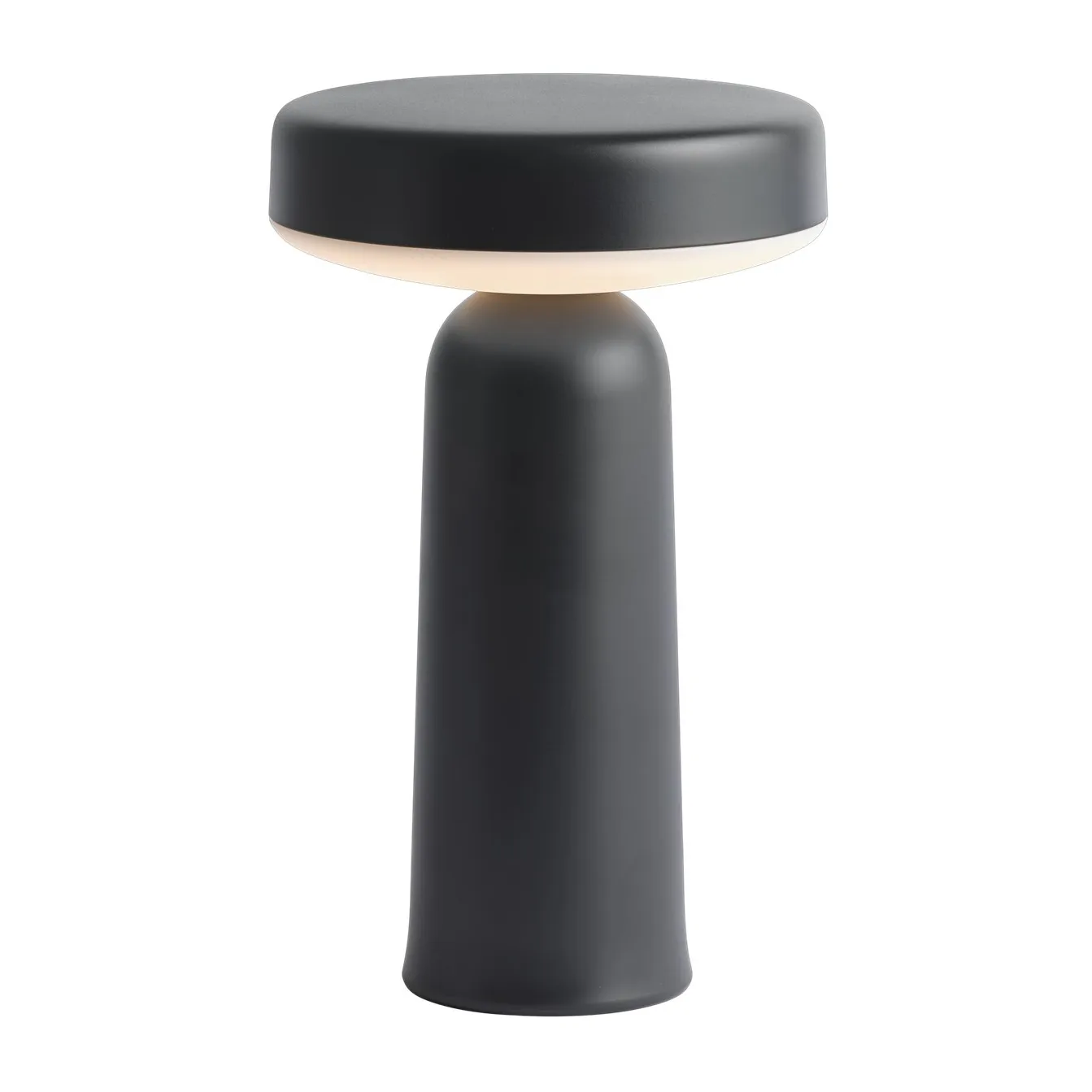 Ease portable table lamp 21.5 cm, Black Muuto