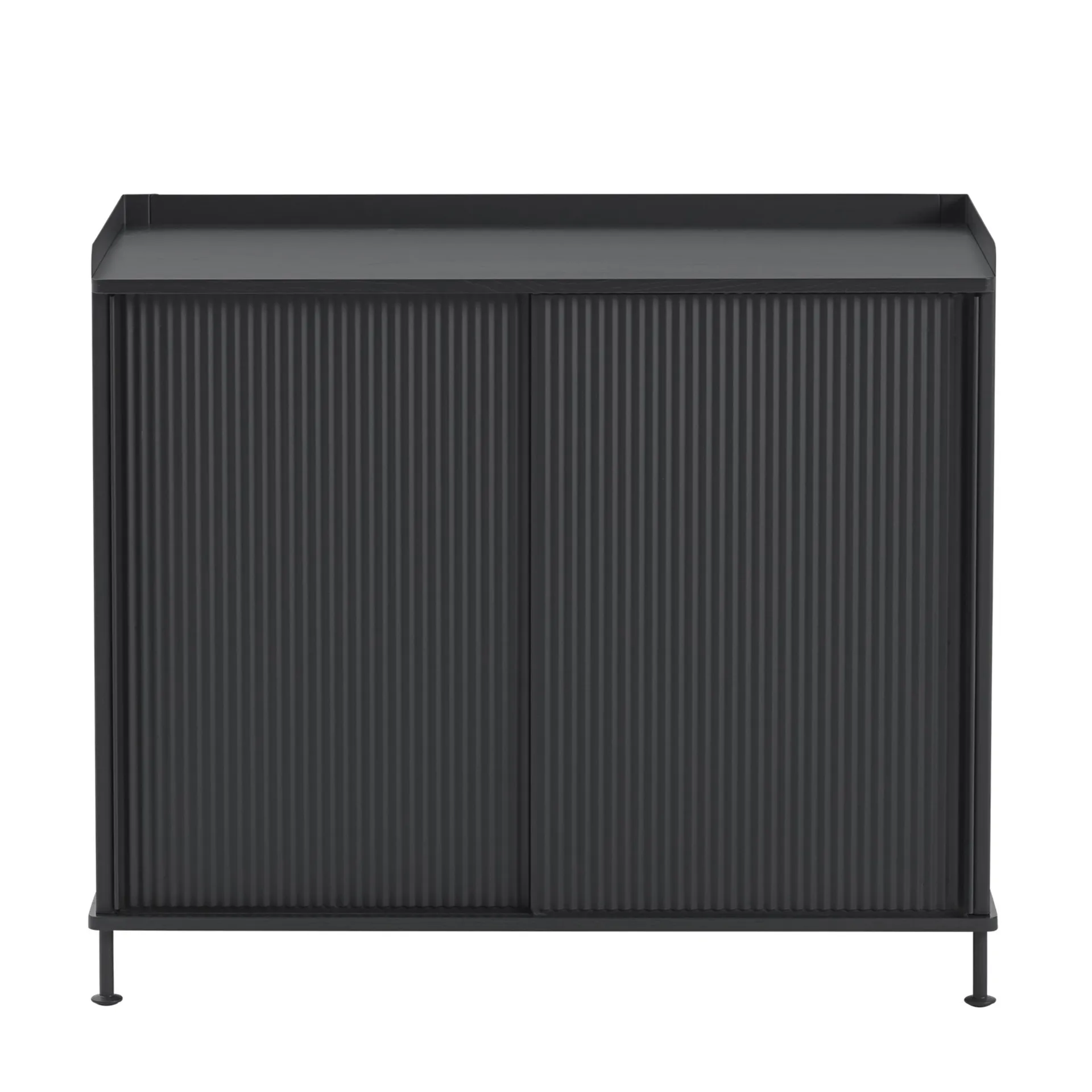 Enfold sideboard high, Black-black Muuto