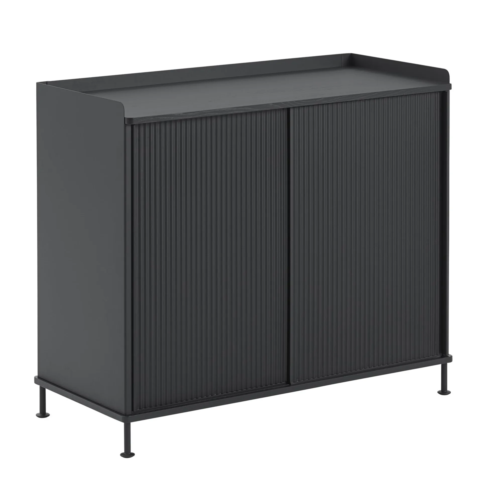 Enfold sideboard high, Black-black Muuto