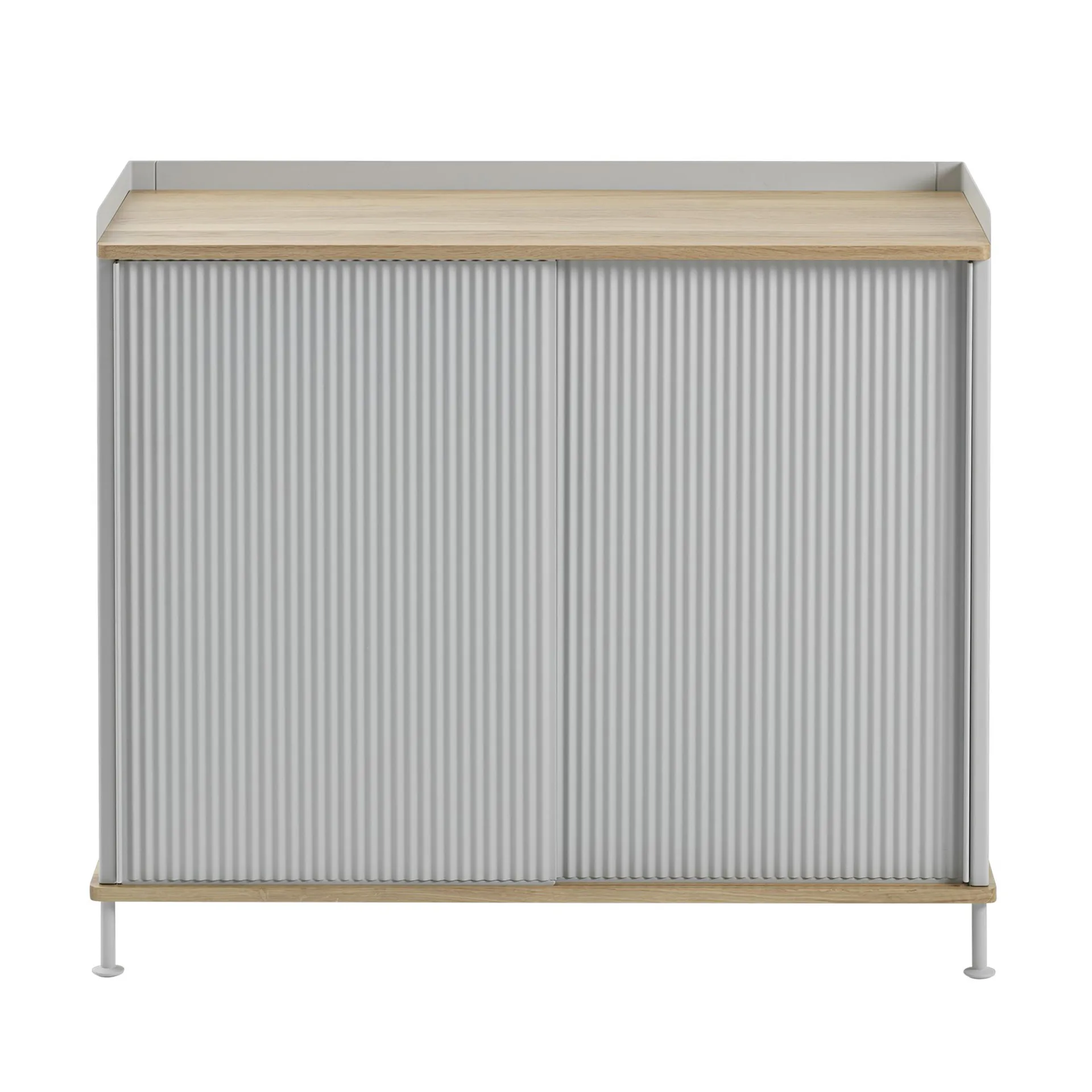 Enfold sideboard high, Oak-grey Muuto