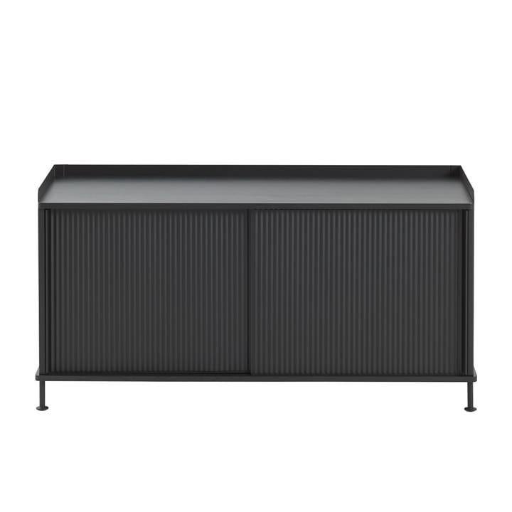 Enfold sideboard low 125x45x63 cm - Black-Black - Muuto