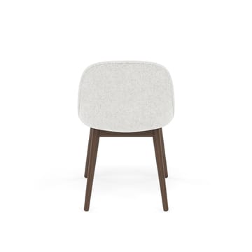 Fiber Side Chair with wooden legs - Hallingdal nr110-stained dark brown - Muuto
