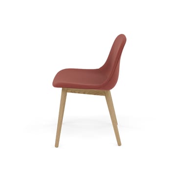 Fiber Side Chair with wooden legs - Re-wool 558-oak - Muuto