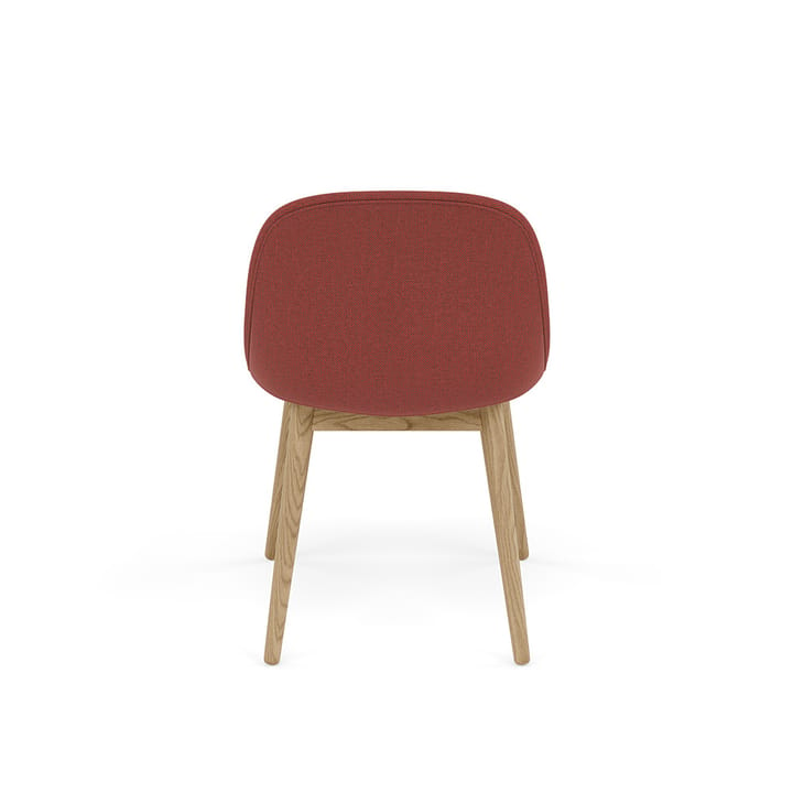 Fiber Side Chair with wooden legs - Re-wool 558-oak - Muuto