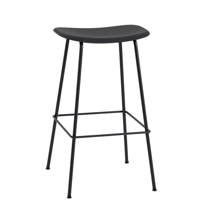 Fiber Tube Bar Chair 75 Cm - Black - Muuto