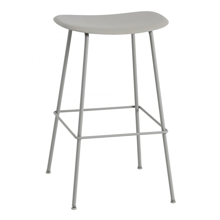 Fiber Tube Bar Chair 75 Cm - Grey - Muuto