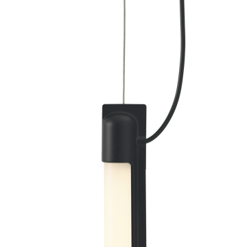 Fine Suspension Lamp 90 cm - Black - Muuto