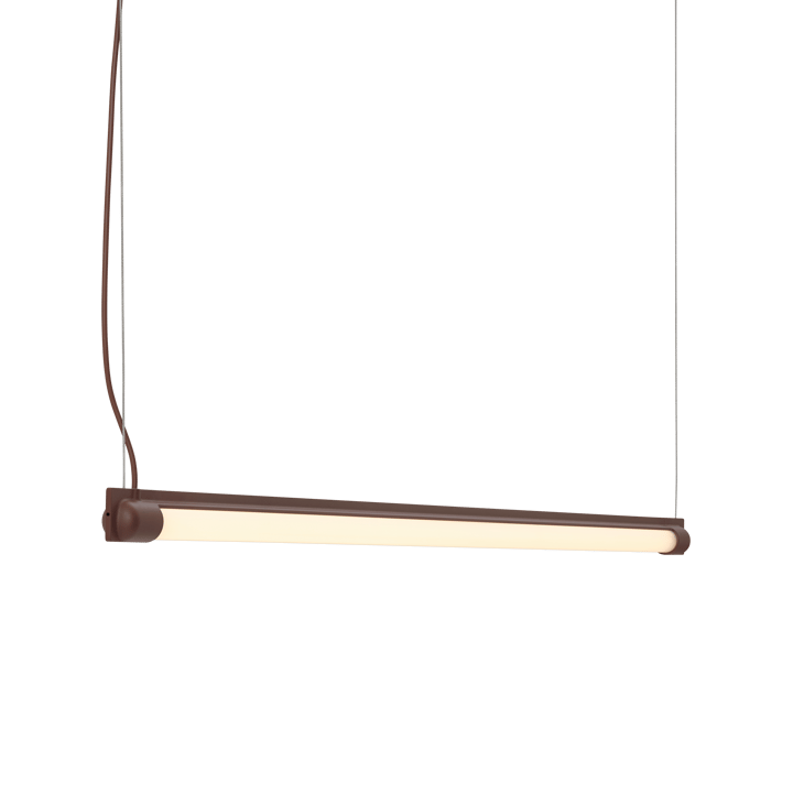 Fine Suspension Lamp 90 cm - Deep Red - Muuto